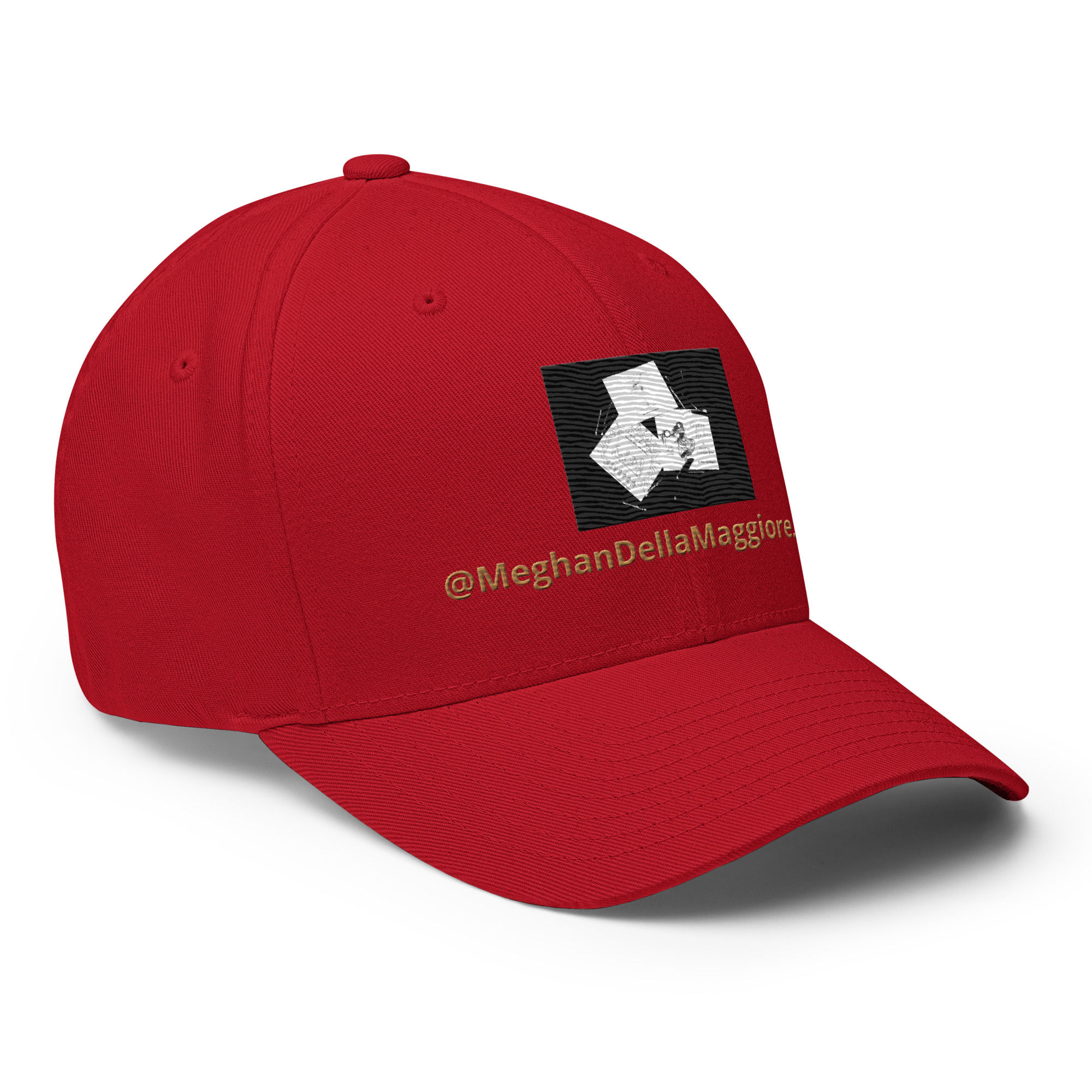 structured twill cap