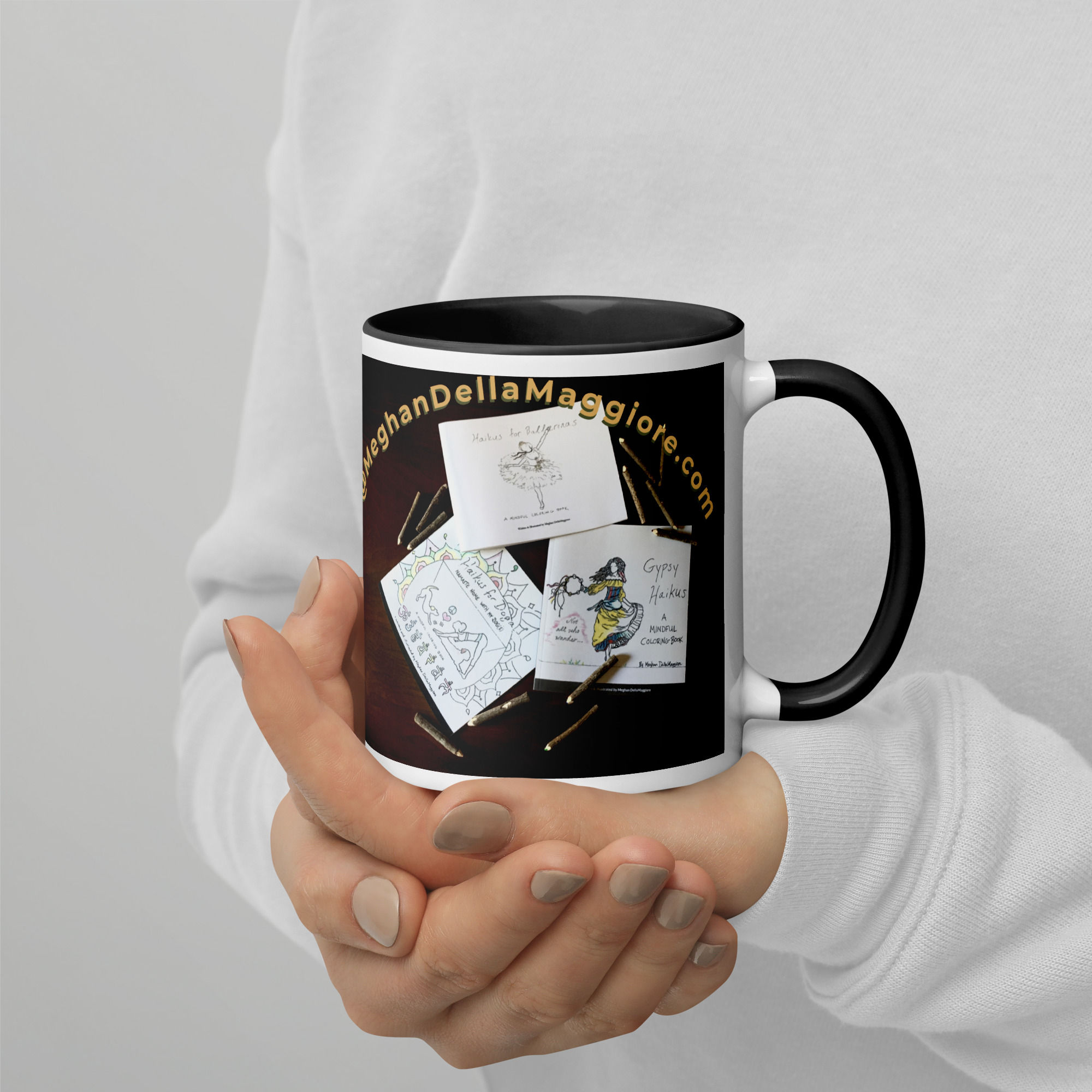 mug with color inside | namaste home collection©