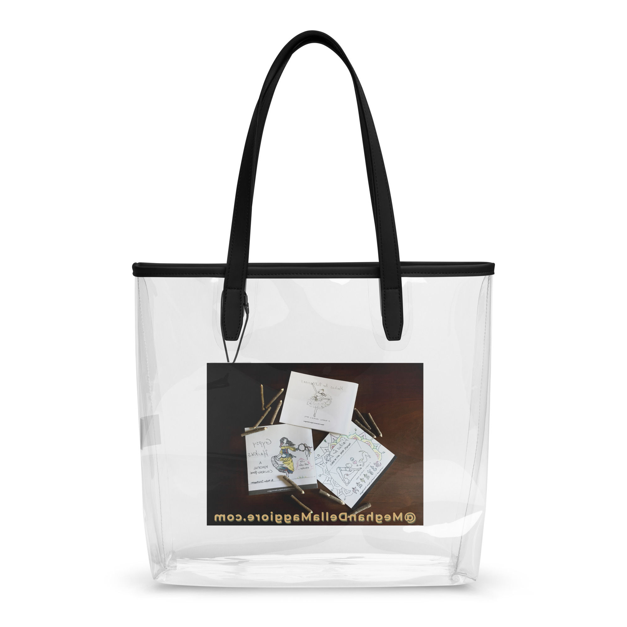 clear tote bag