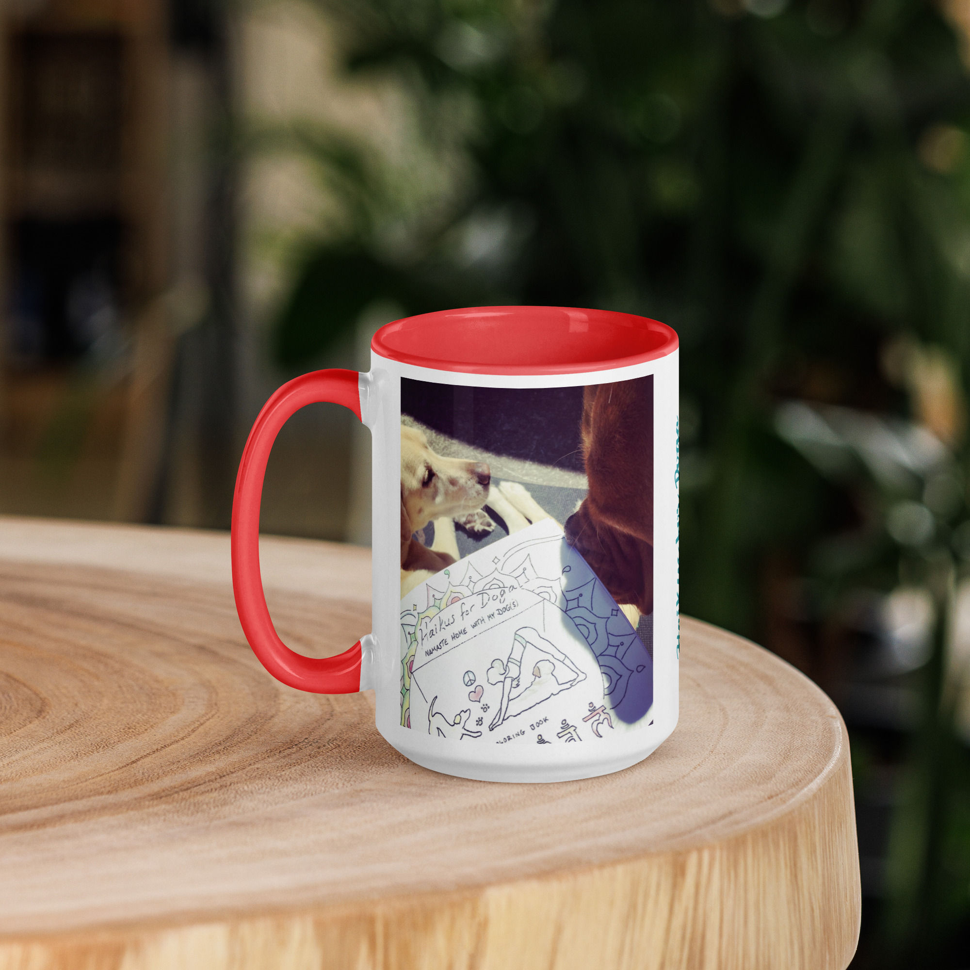 mug with color | Haikus for Doga