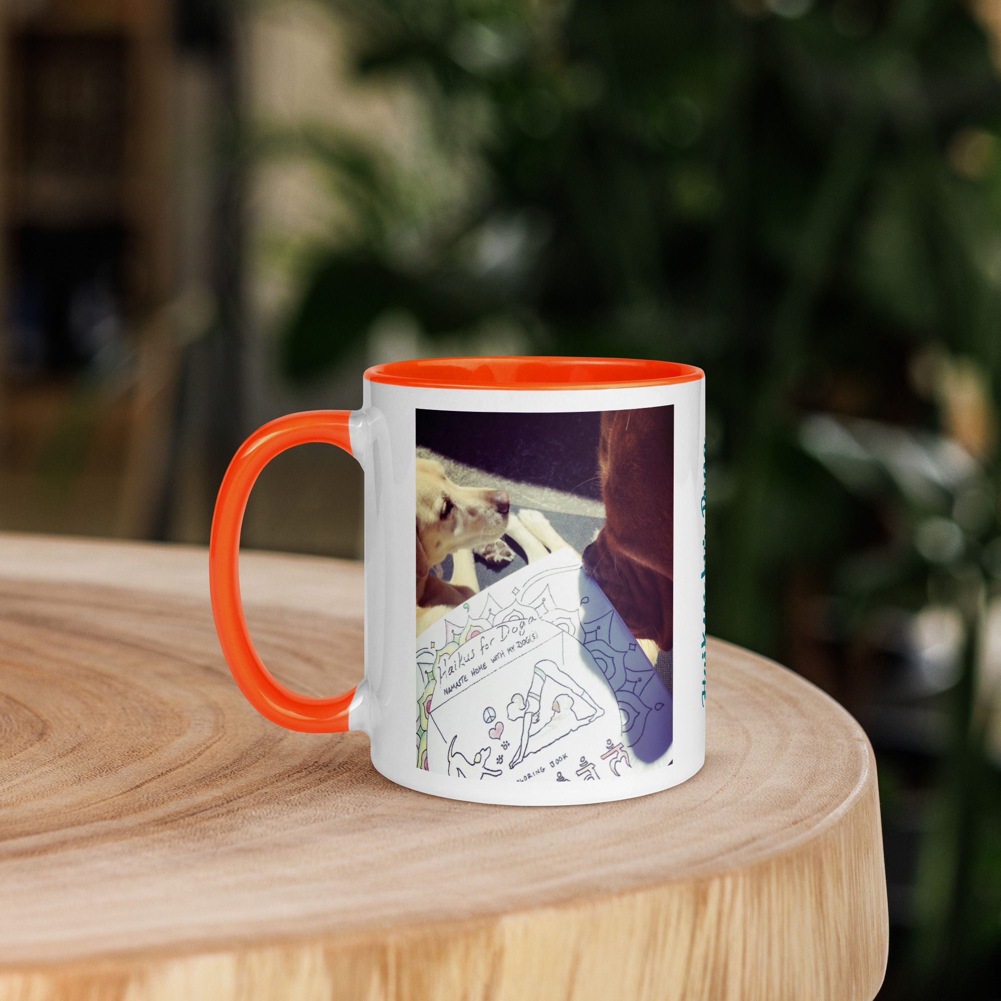 mug with color | Haikus for Doga