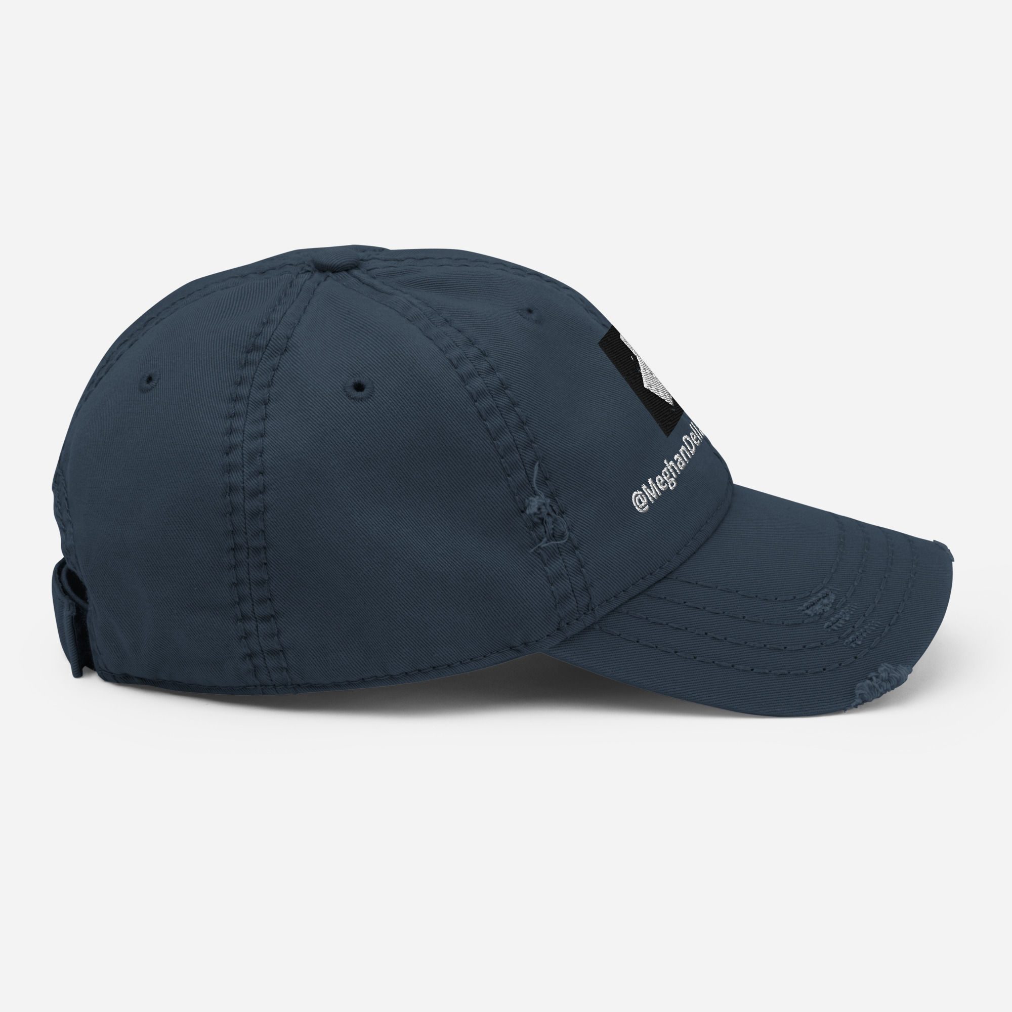 distressed dad hat