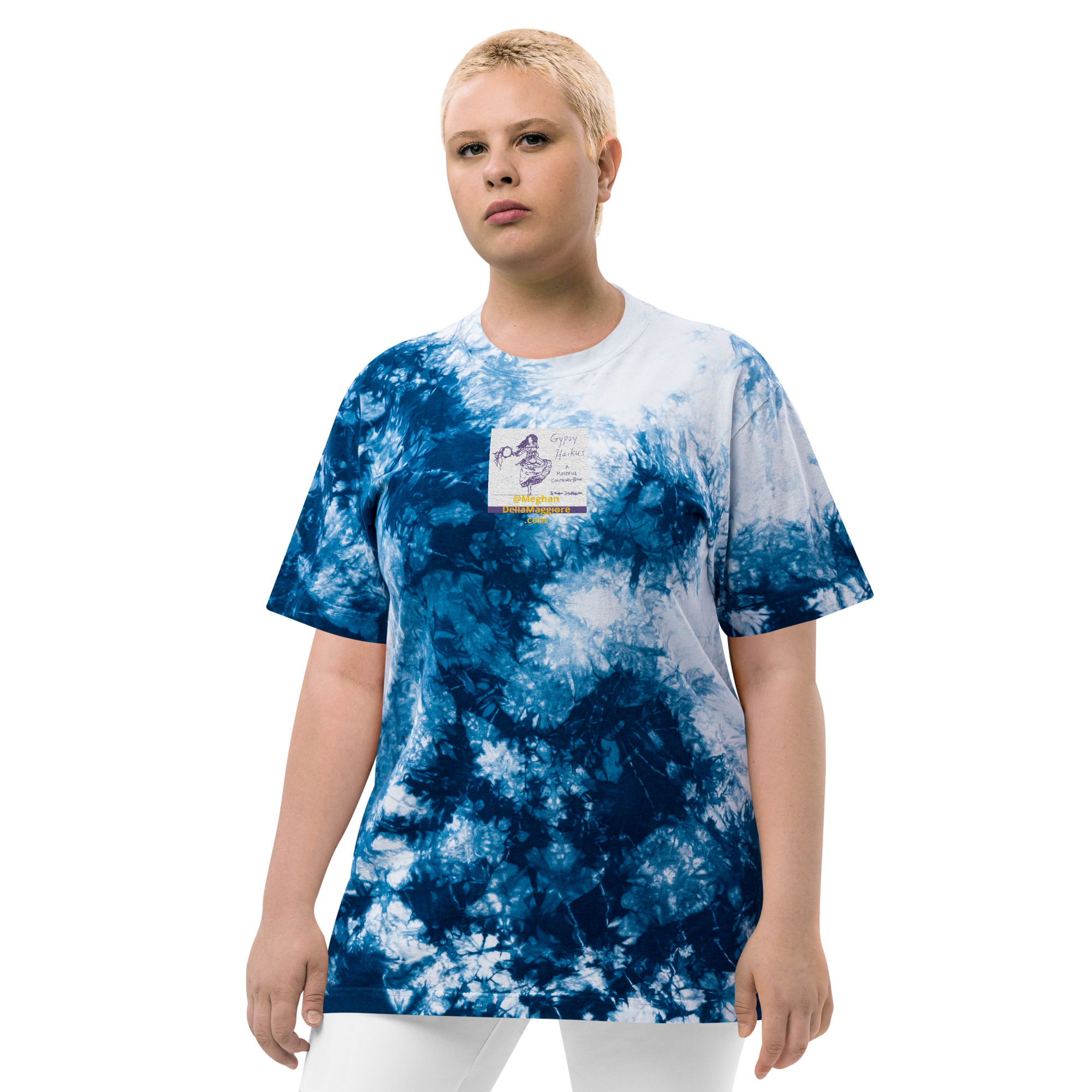 oversized tie-dye t-shirt | Gypsy Haikus: Not All Who Wander...