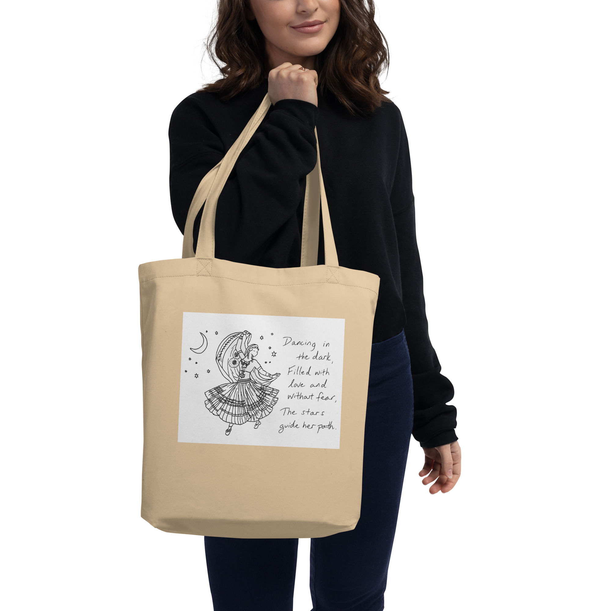 fourth gypsy haiku eco tote bag | Not All Who Wander...