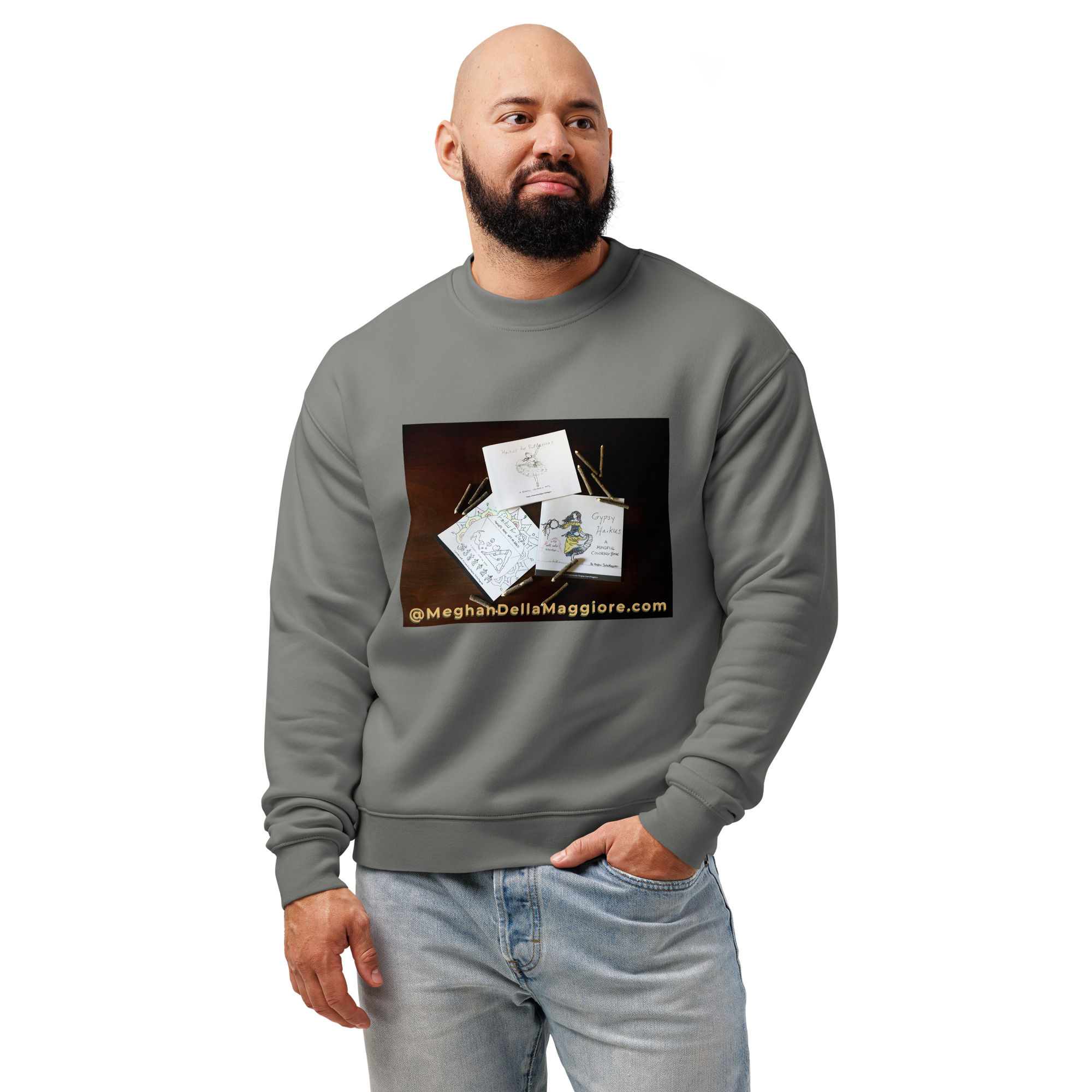 unisex relax crew neck sweatshirt