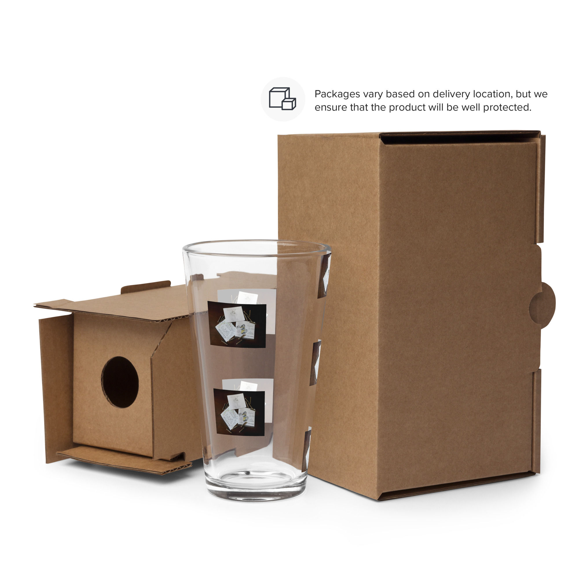 shaker pint glass | namaste home collection©