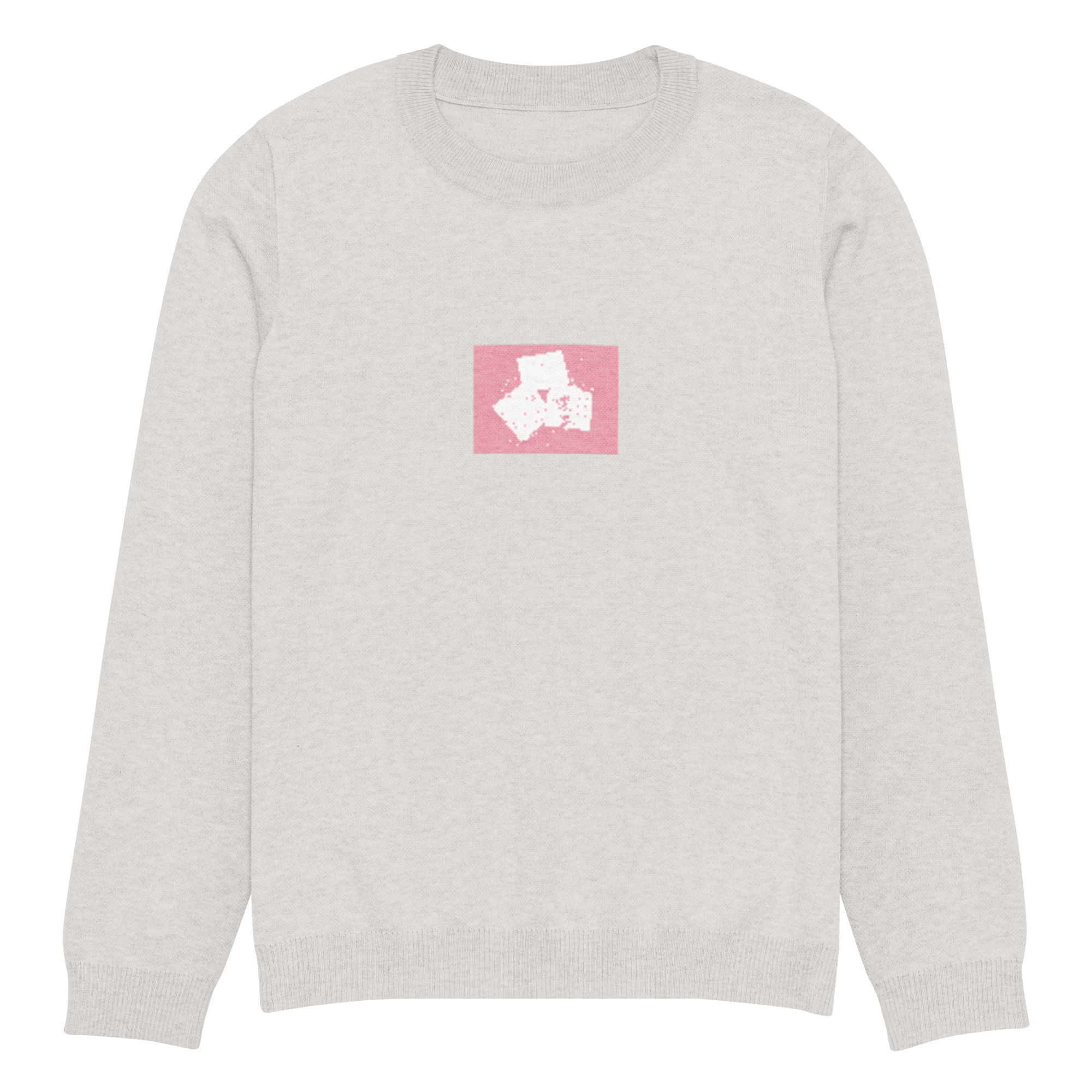 knitted crew neck sweater