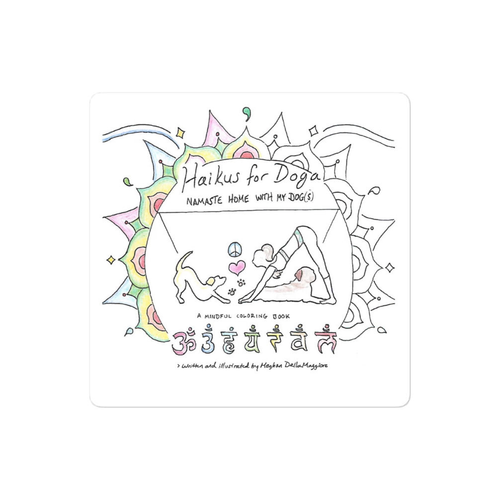 kiss-cut stickers | Haikus for Doga
