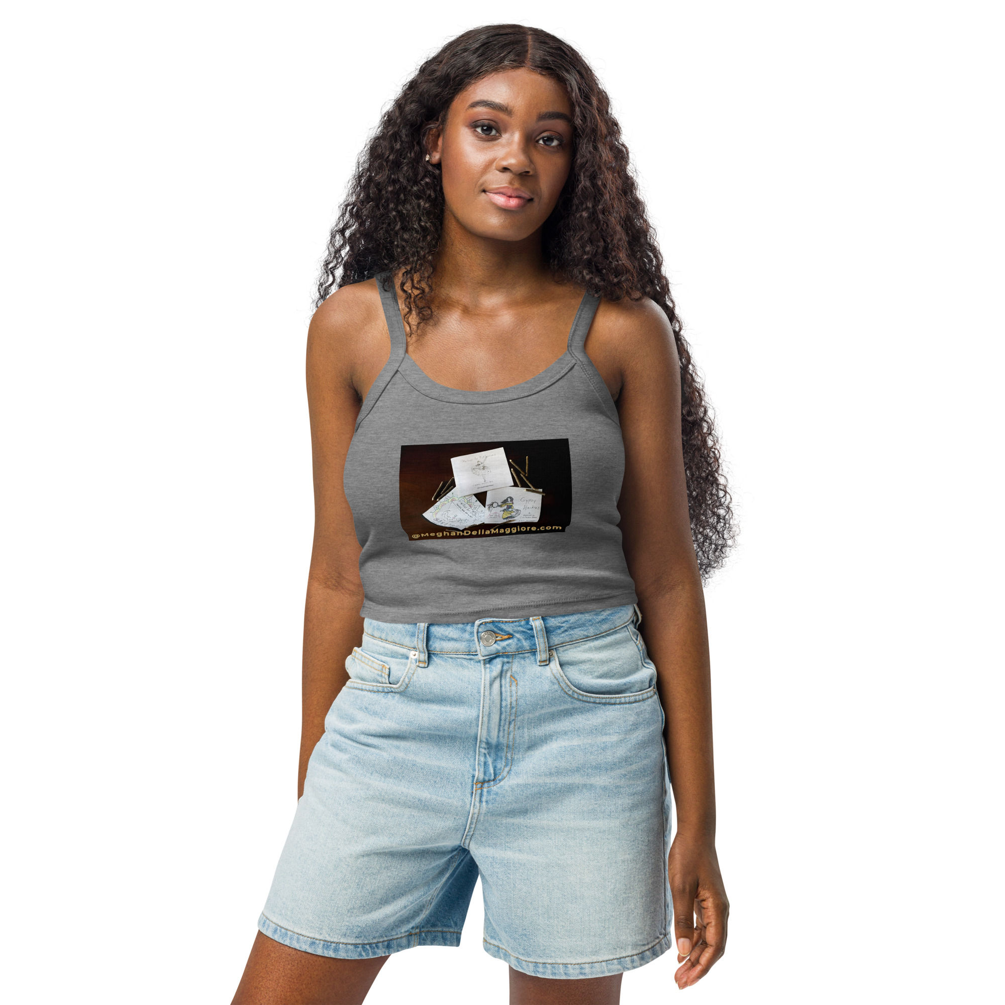 women’s micro-rib tank top