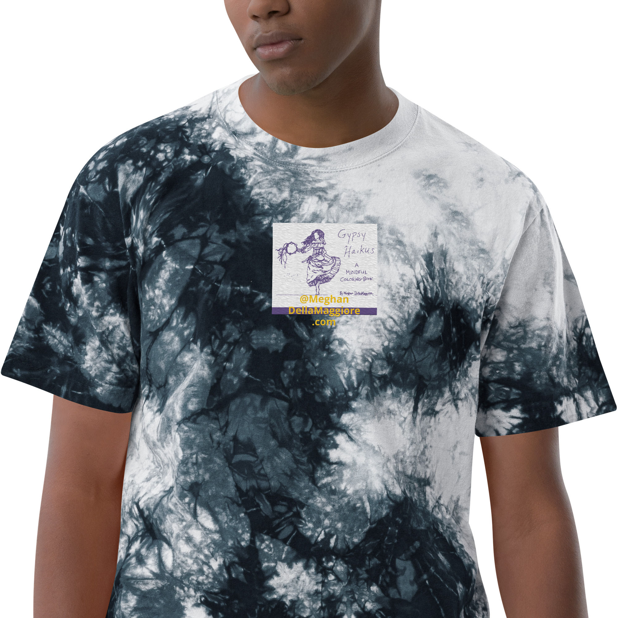 oversized tie-dye t-shirt | Gypsy Haikus: Not All Who Wander...