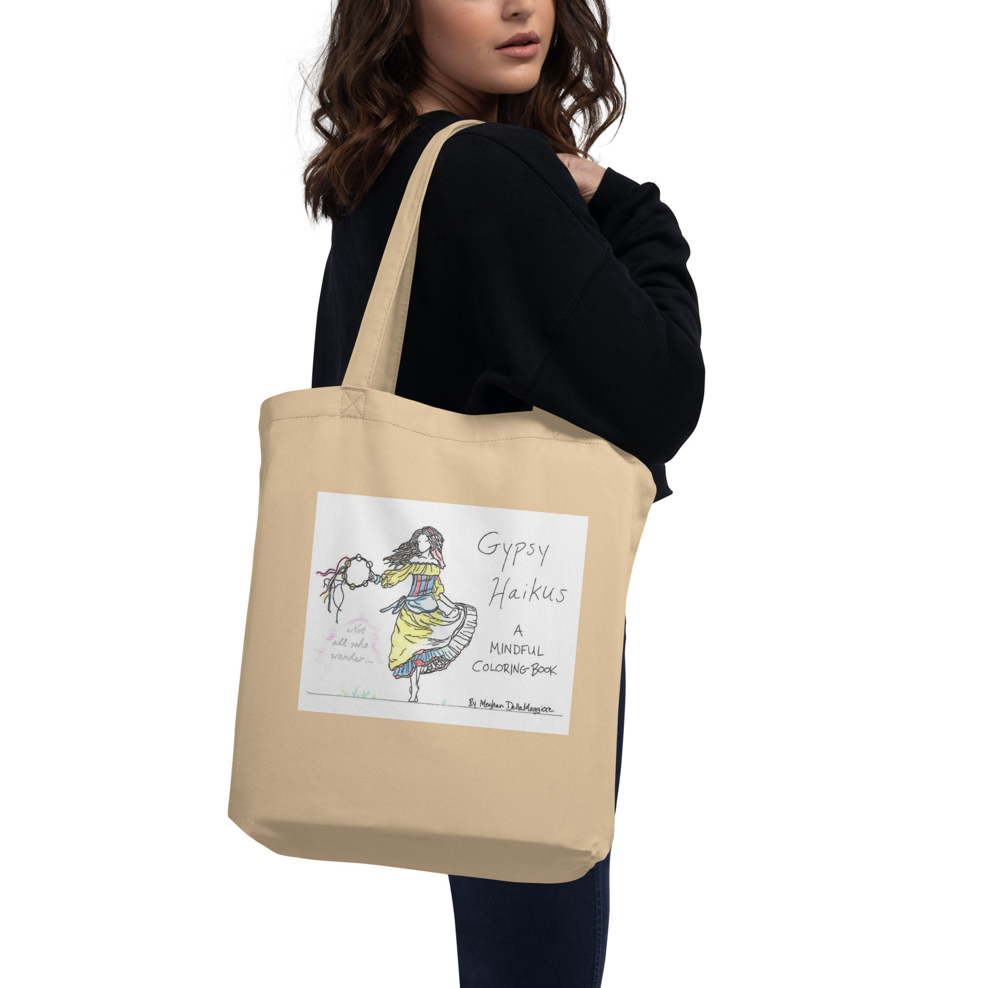third gypsy haiku eco tote bag | Not All Who Wander...