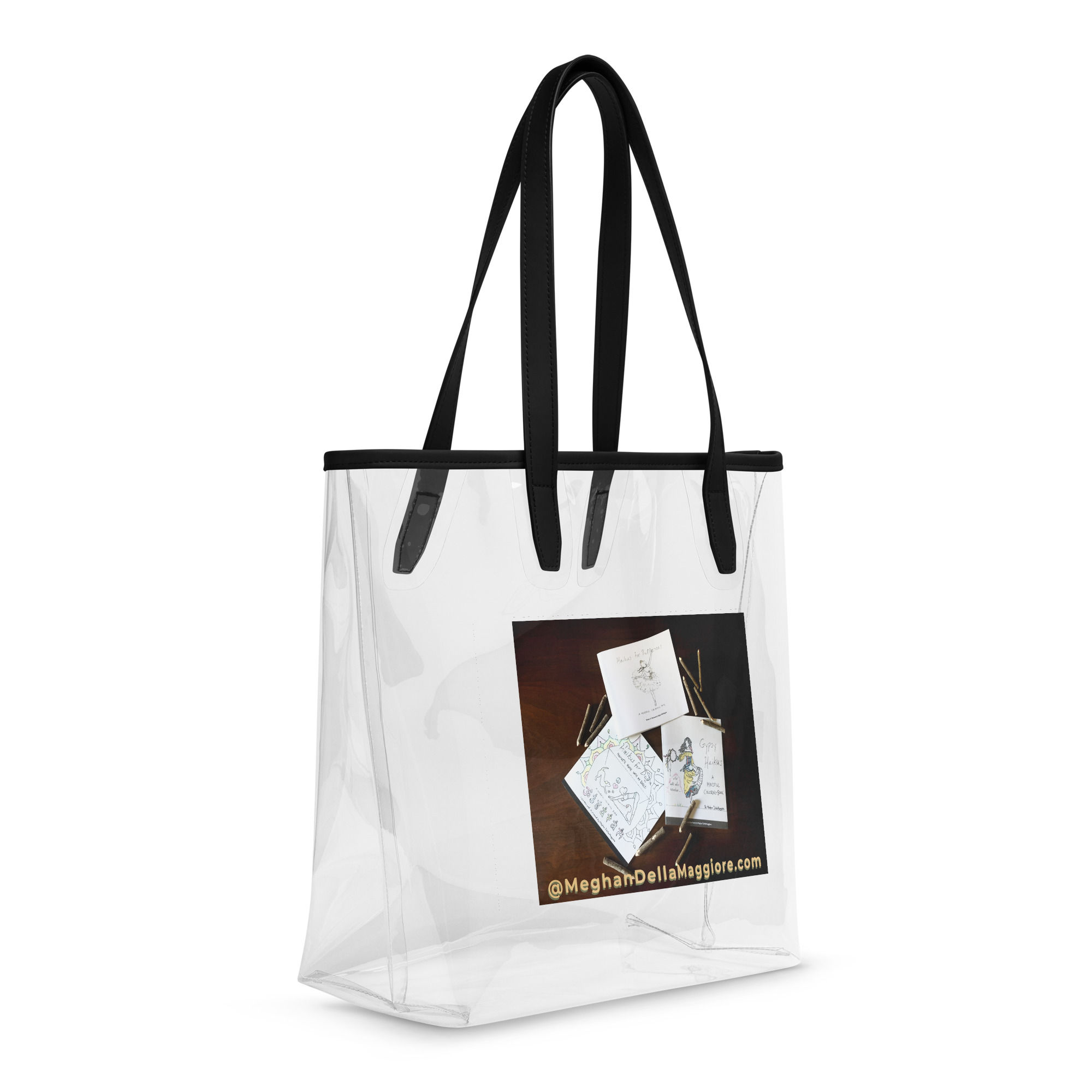 clear tote bag