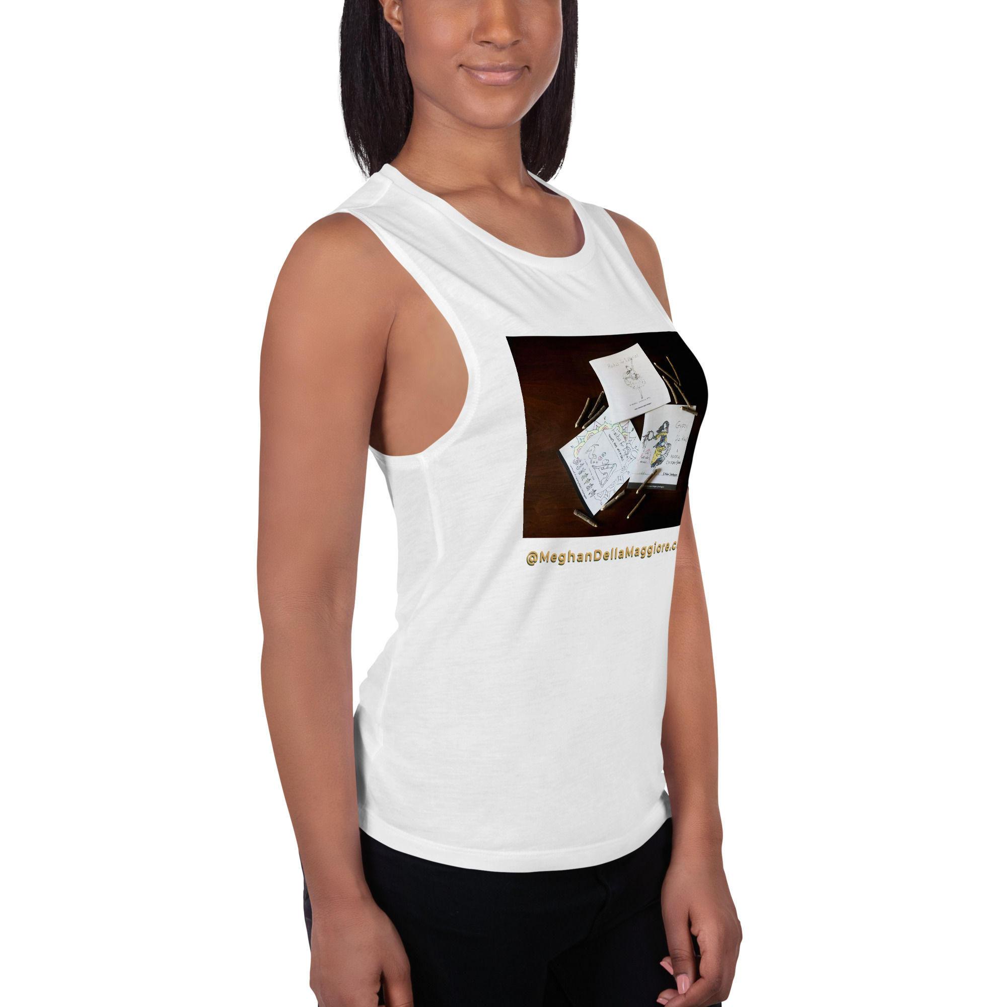ladies’ muscle tank