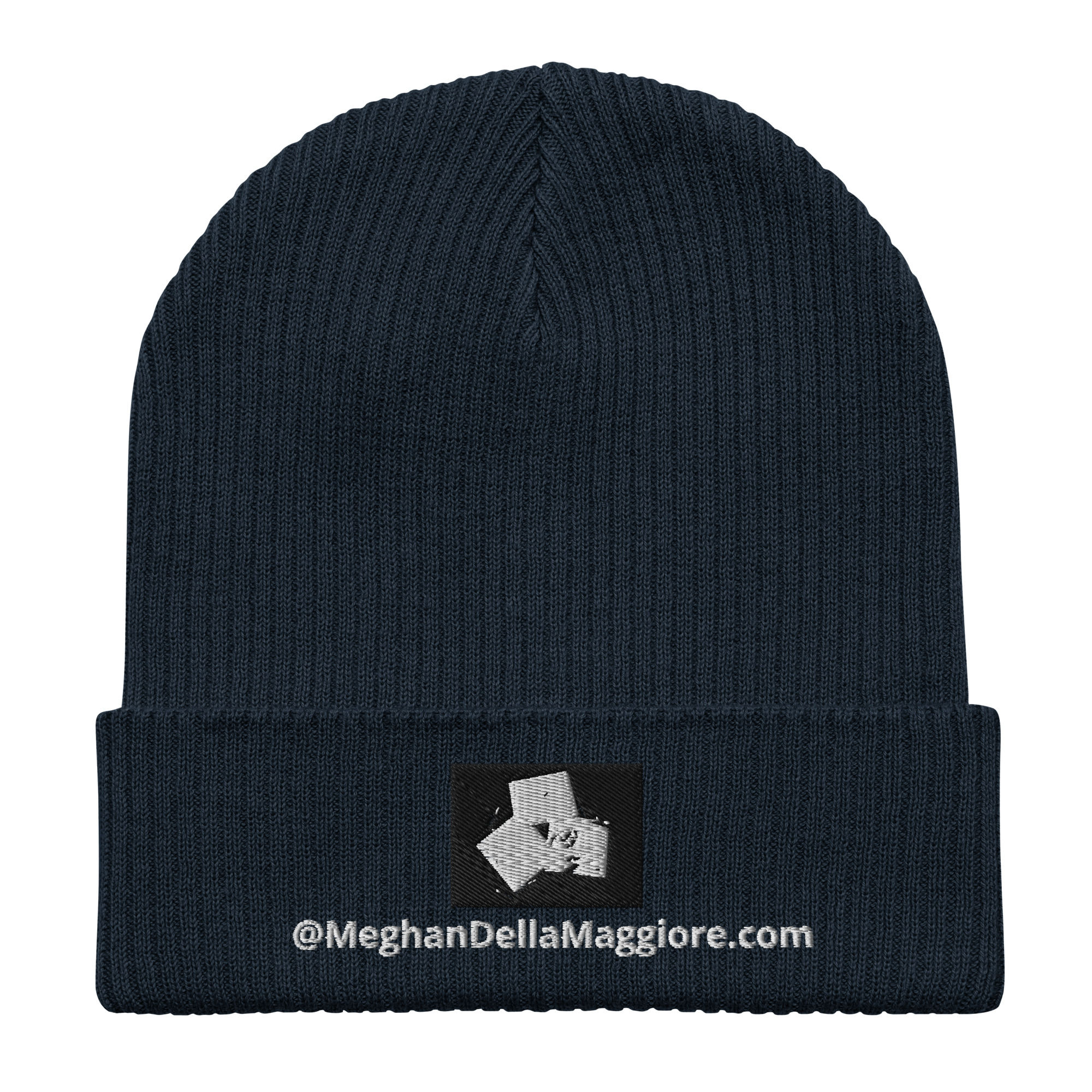 organic ribbed beanie