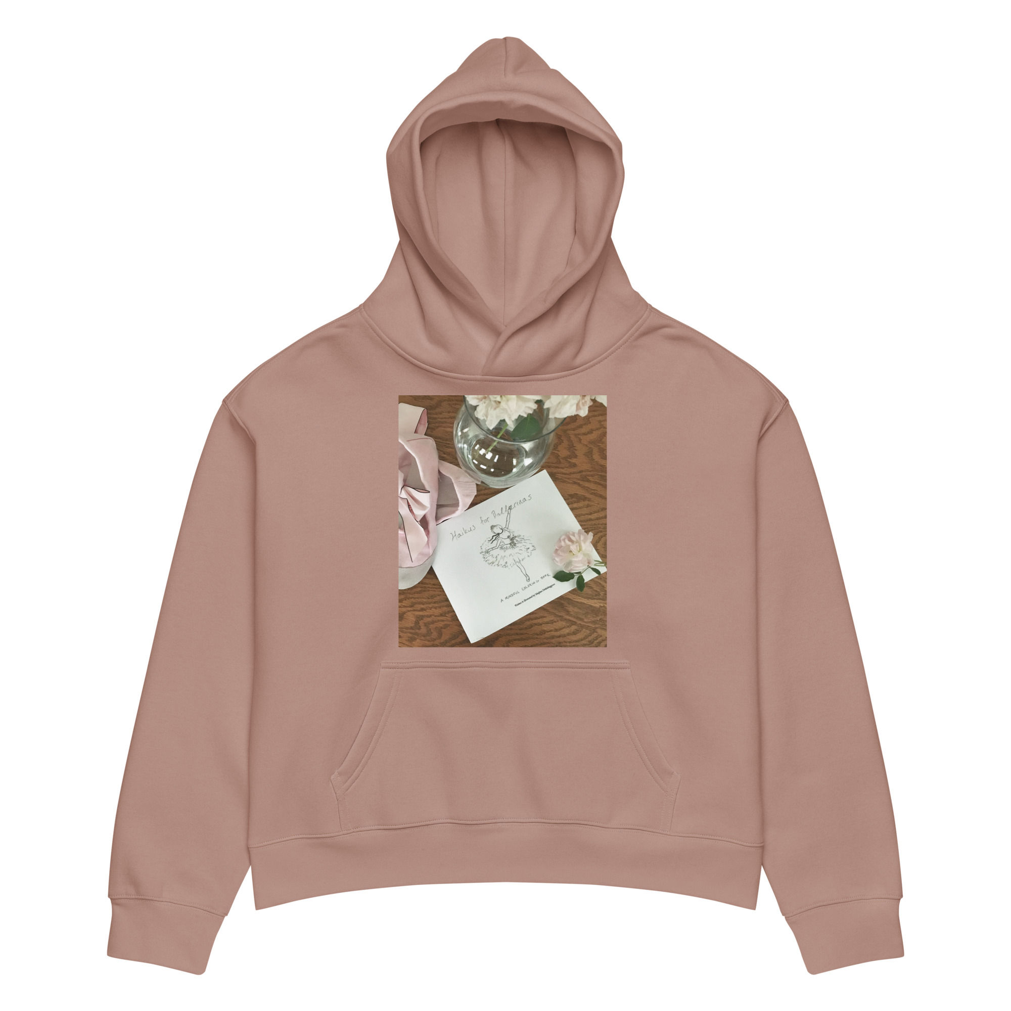 women’s relaxed hoodie | Haikus for Ballerinas