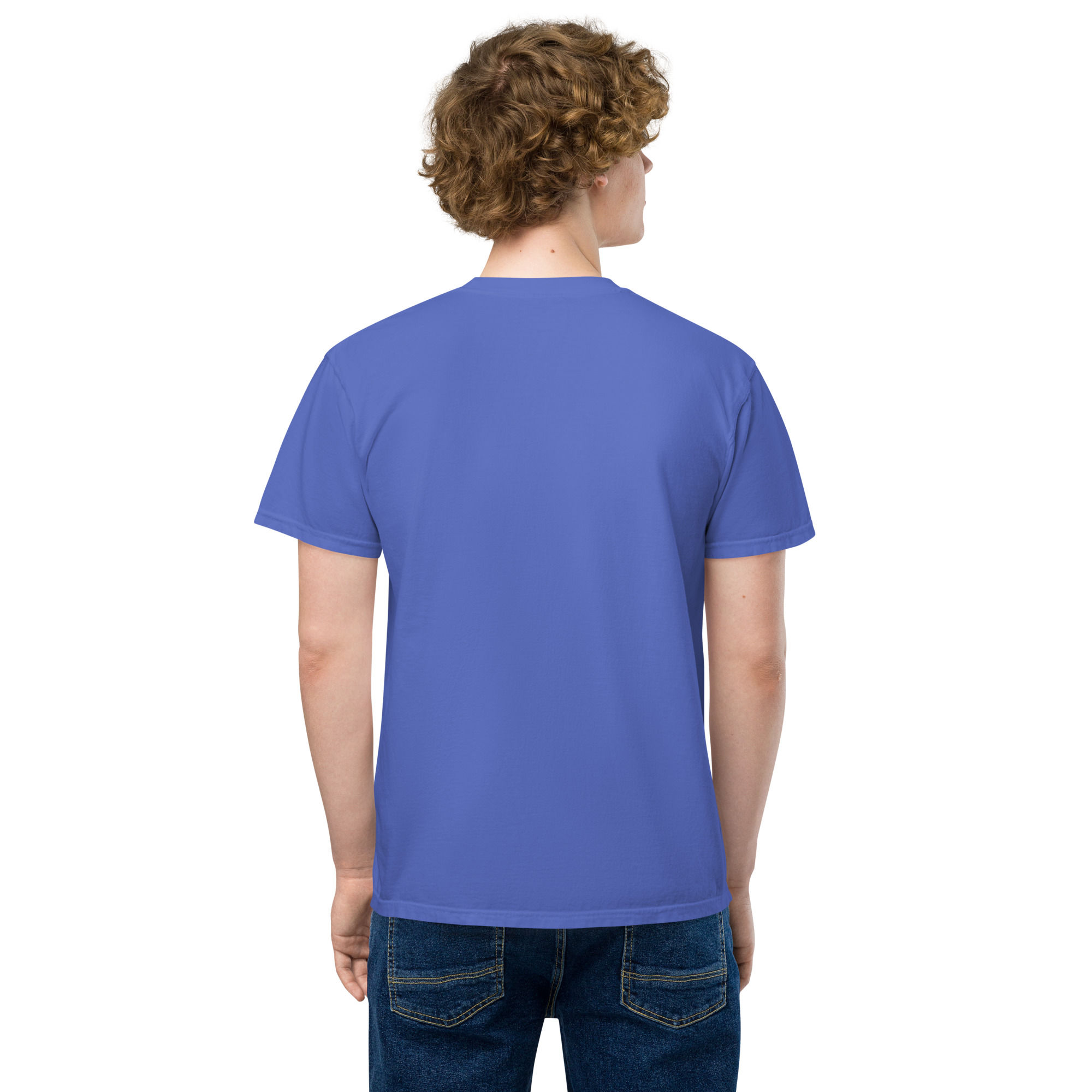 unisex garment-dyed pocket t-shirt