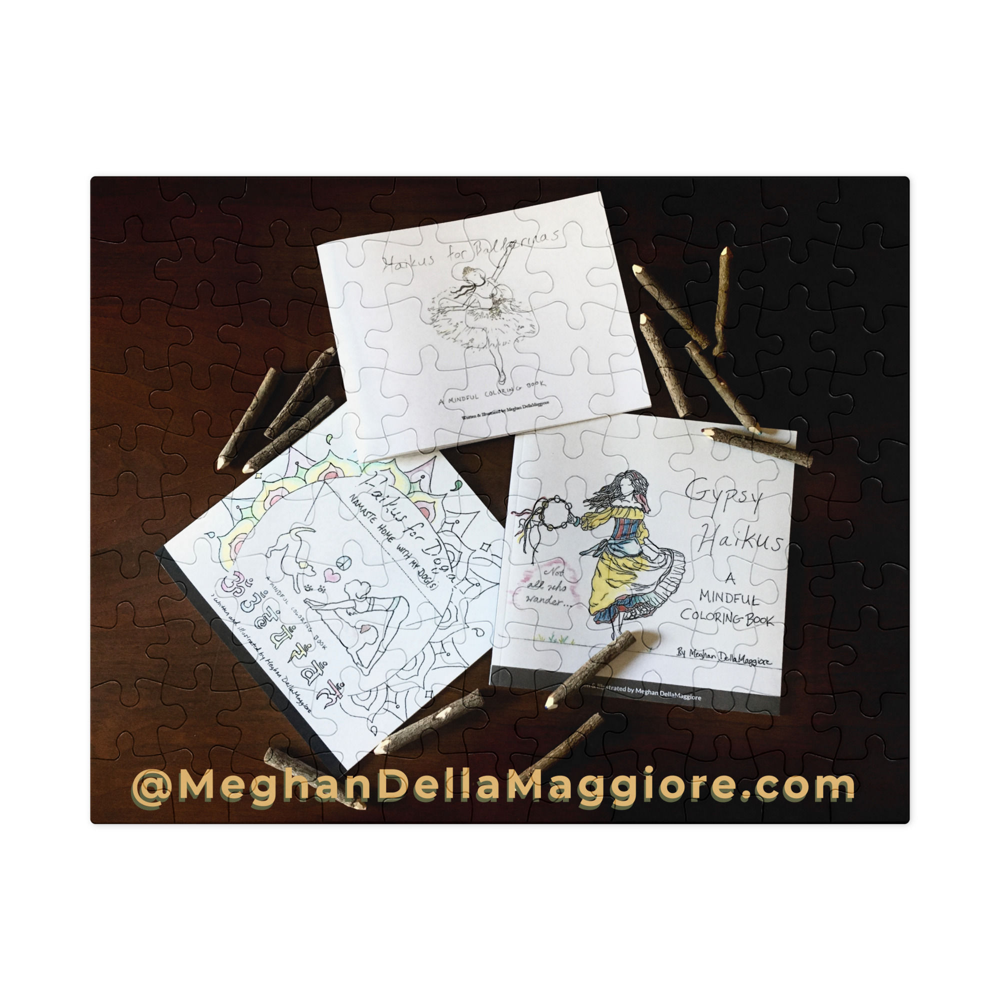 jigsaw puzzle with tin | namaste home collection©