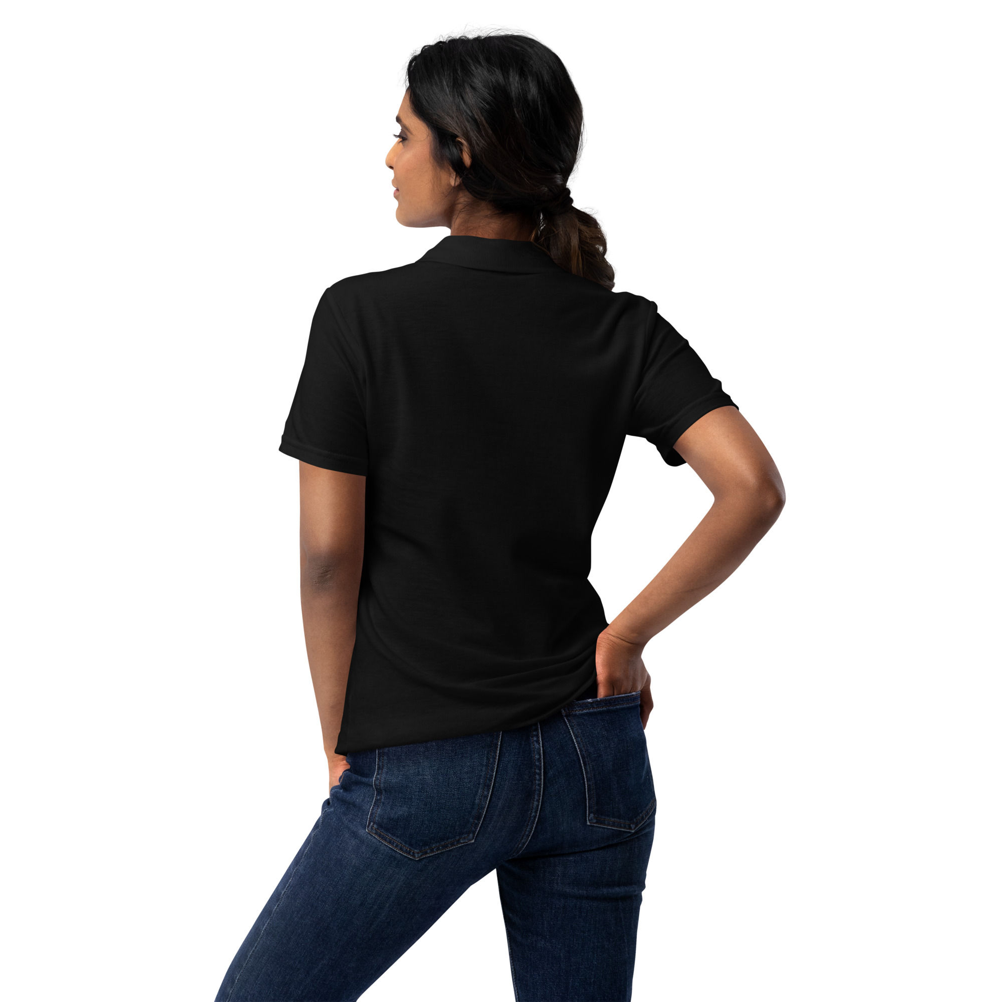 women’s pique polo shirt