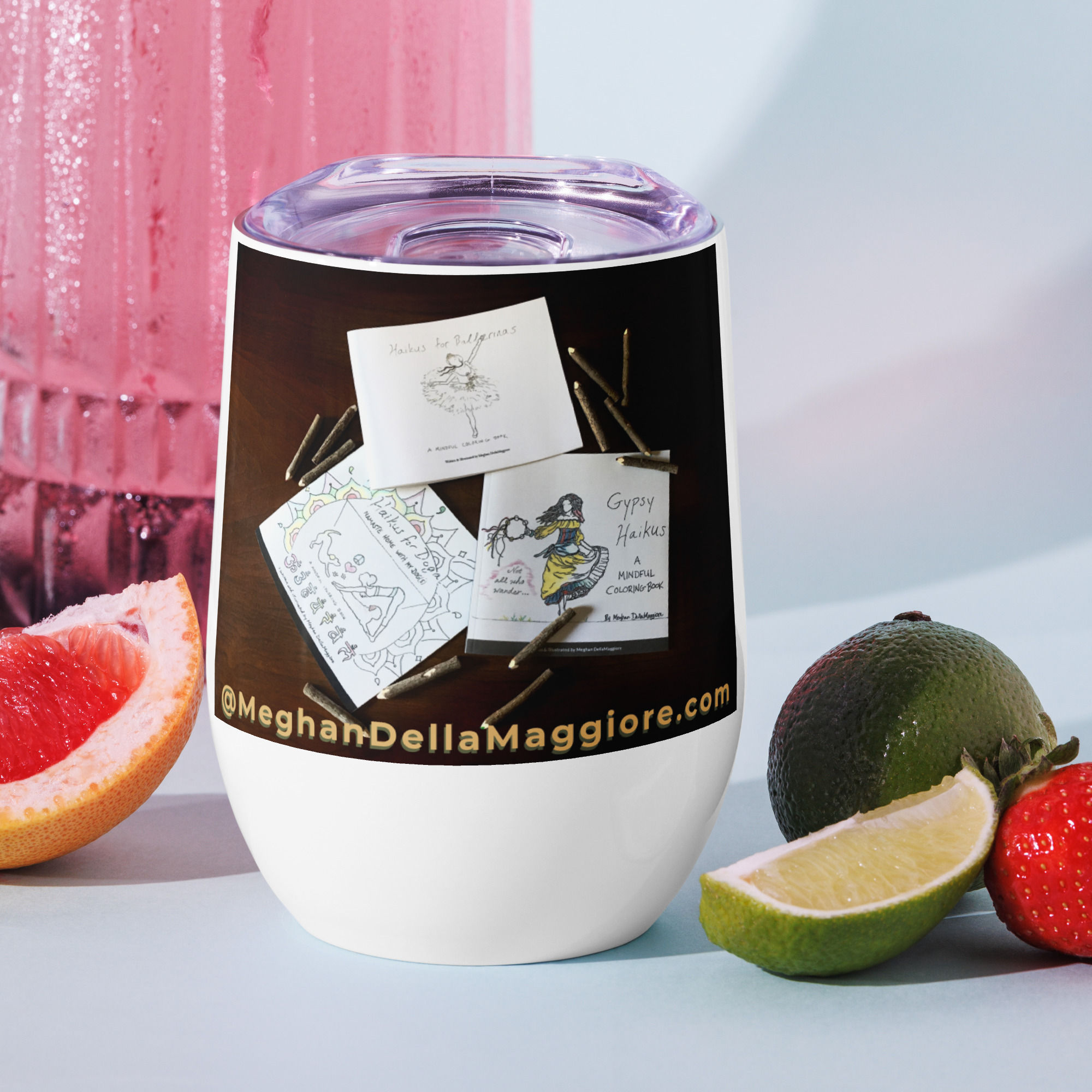 short tumbler + lid | namaste home collection©