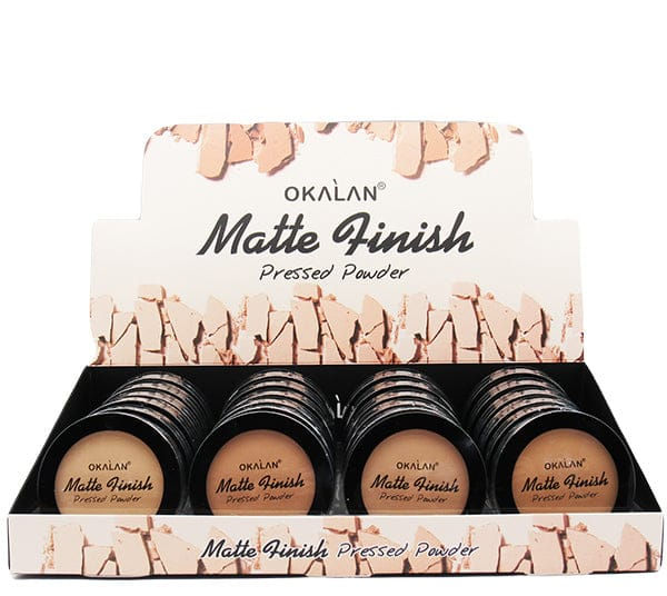 Polvo compacto con acabado matte Okalan