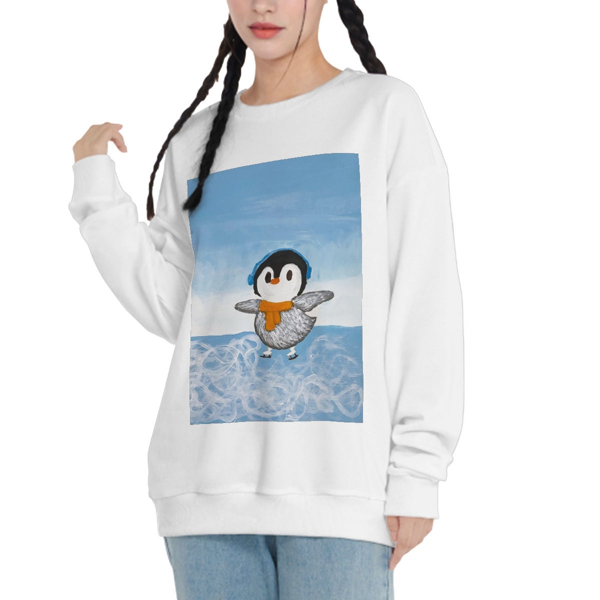 Kiddo Culture Limited Edition Art Sweatshirt for Teens – Unique & Comfortable
