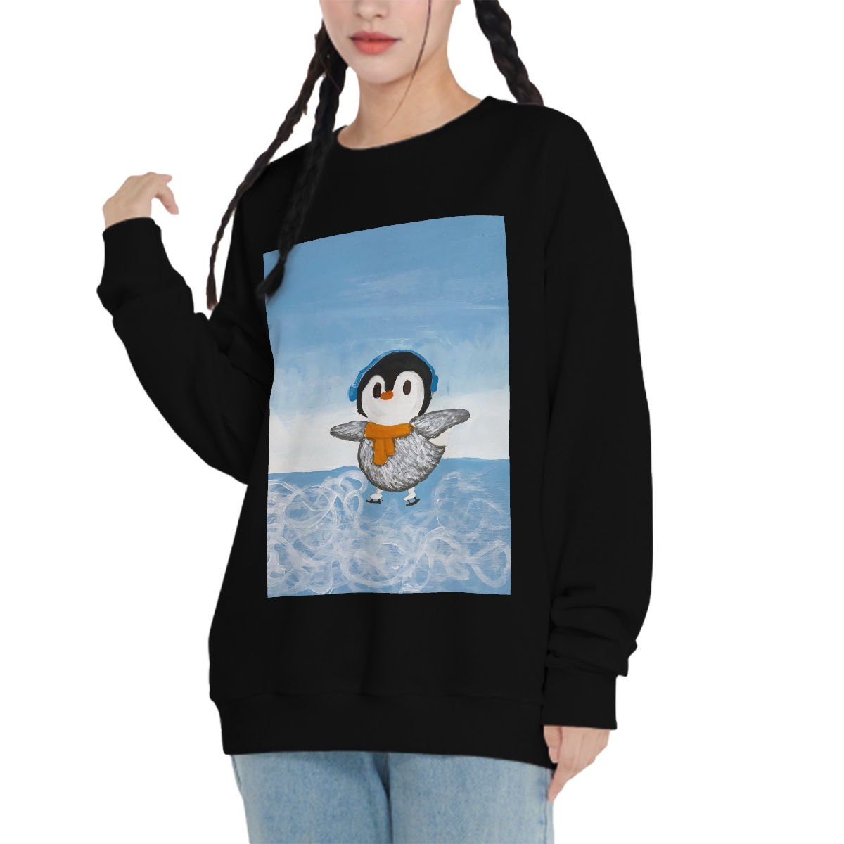 Kiddo Culture Limited Edition Art Sweatshirt for Teens – Unique & Comfortable