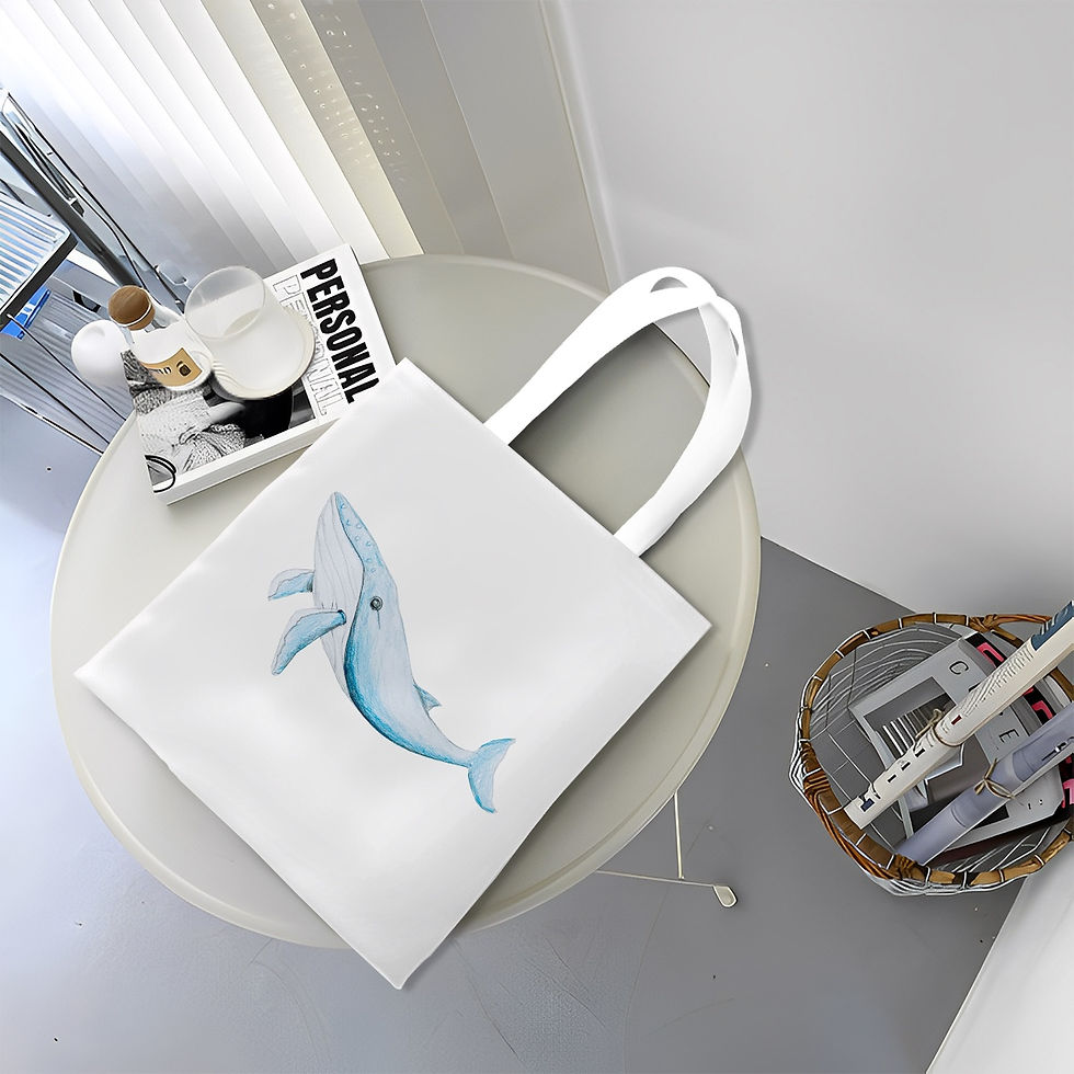 Thumbnail: Canvas Tote Bag Constance