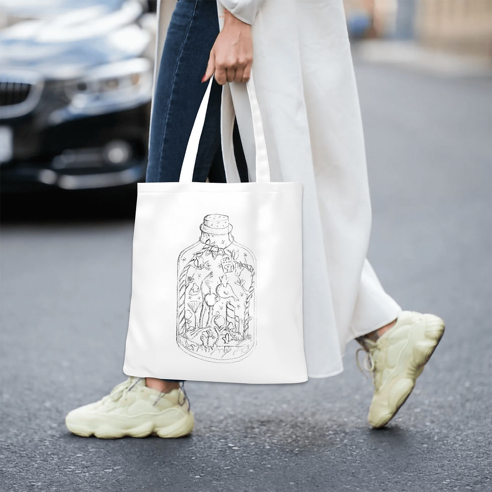 Thumbnail: Canvas Tote Bag Kiddo Culture Logo01 (1) Kiddo Culture Logowhite01