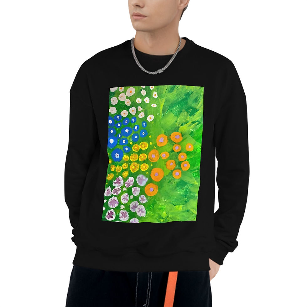 Thumbnail: Kiddo Culture Limited Edition Art Sweatshirt for Teens – Unique & Comfortable