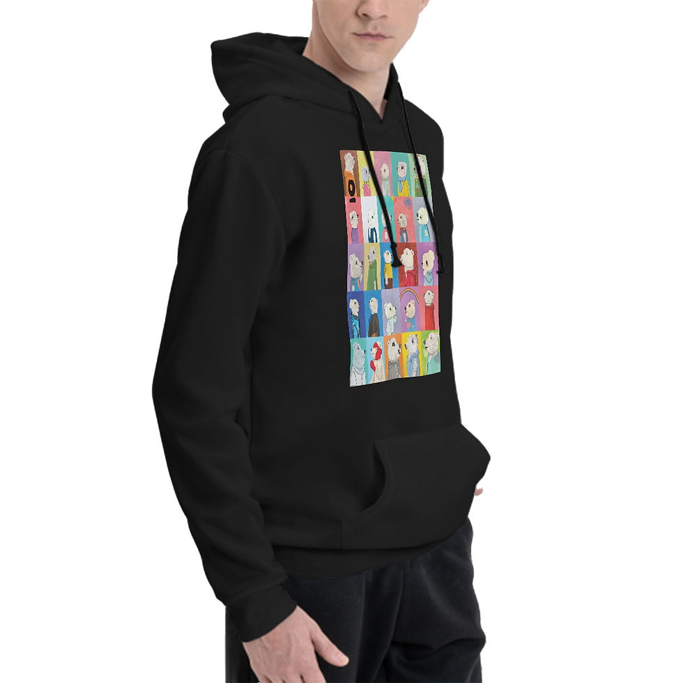 Thumbnail: Couple's Thick Hoodie logoicon01 2024polar bear01