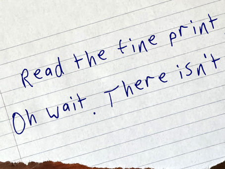 Part 3: The ACE Test - No Score for This (A Note from Shawn)