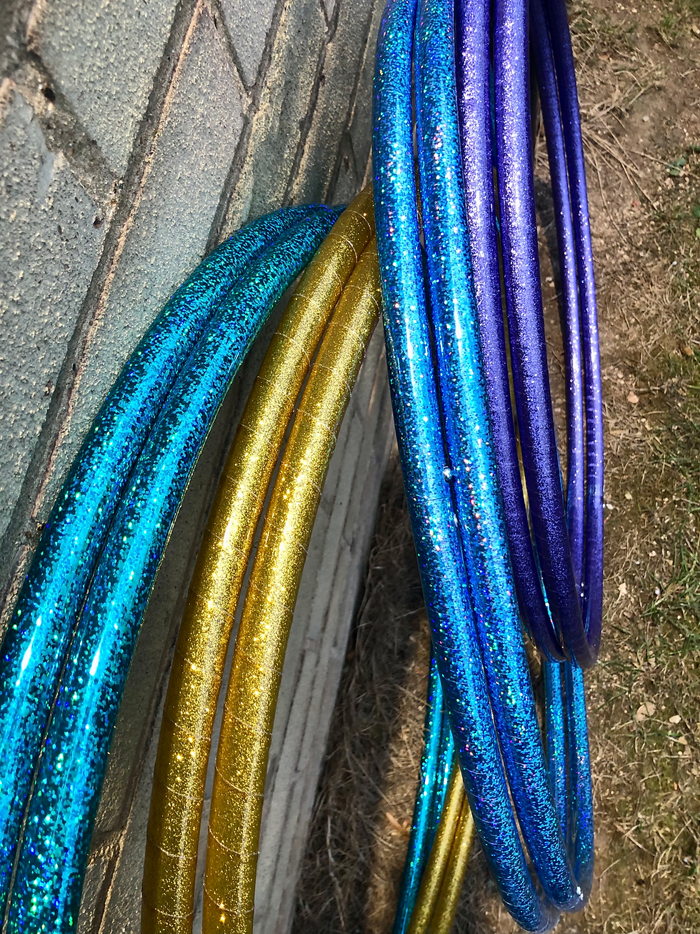 Thumbnail: READY TO SHIP: Sequins/Glitter Taped Collapsible Polypros