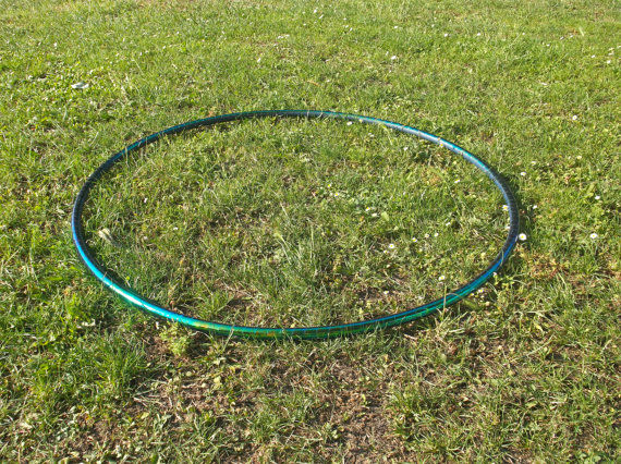 Thumbnail: Blue-Green Scarab Polypro Hoop