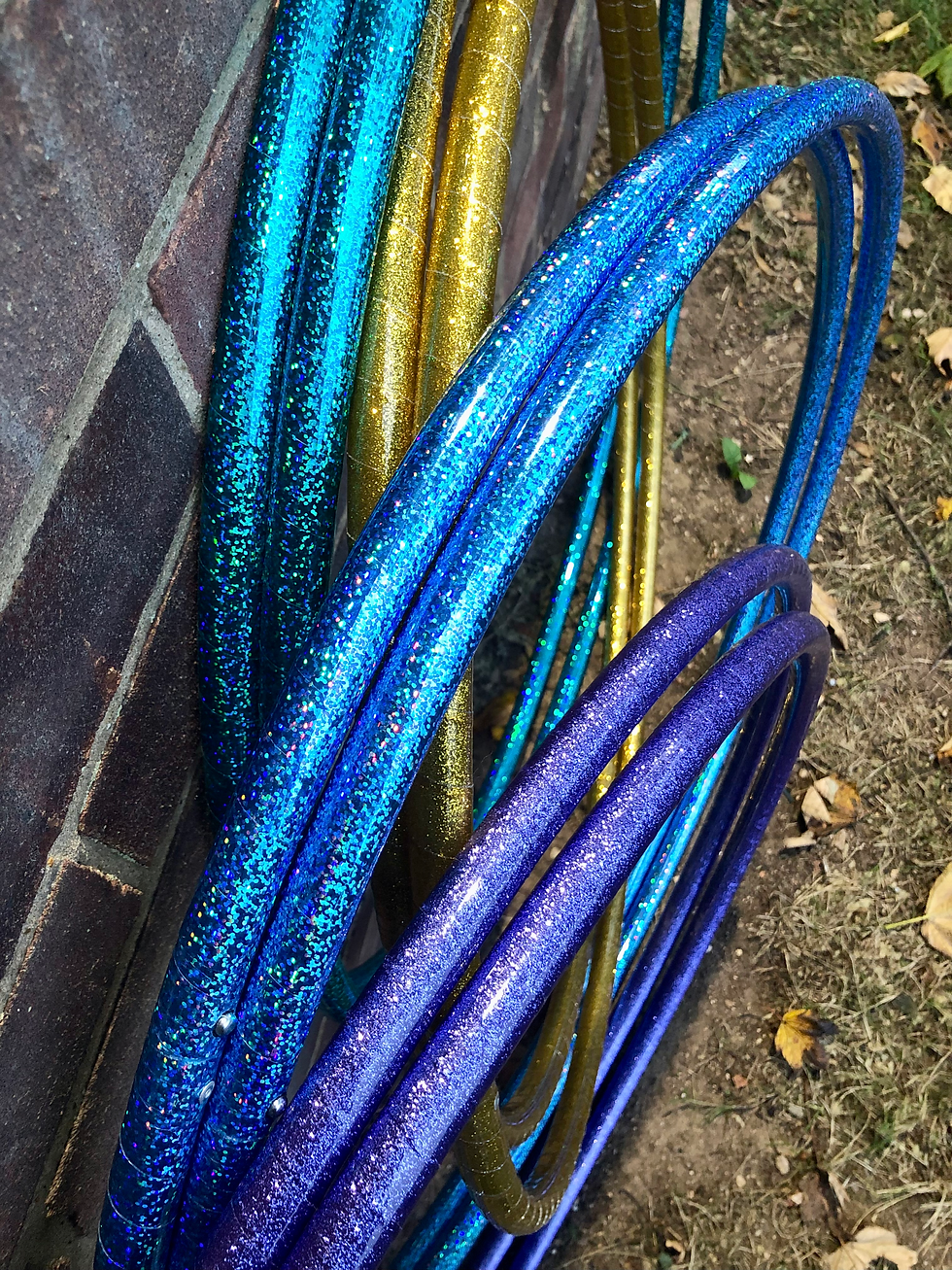 Thumbnail: READY TO SHIP: Sequins/Glitter Taped Collapsible Polypros