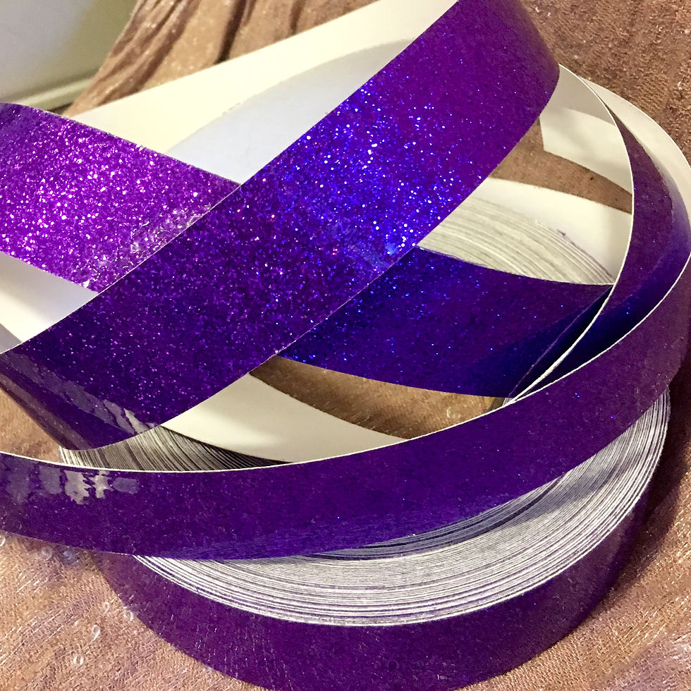 Thumbnail: Retro Glitter Spiral Beginner/Intermediate Hoop