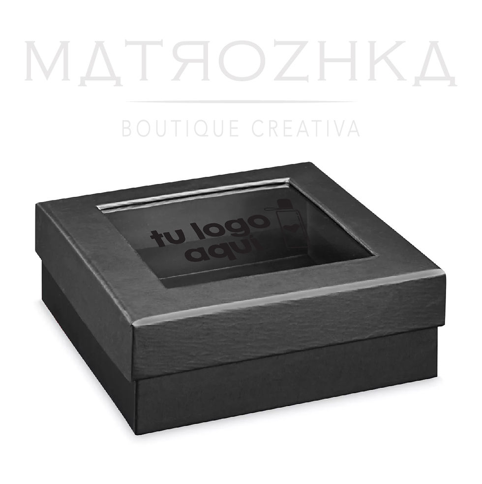 Miniatura: Cajas con Ventana para Regalo de 5 1/2 x 5 1/2 x 2"