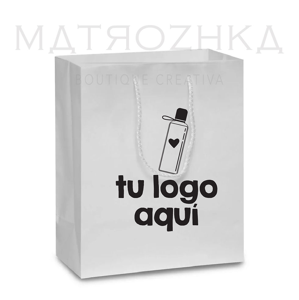Miniatura: Bolsas Mate Varios Colores de 8 x 4 x 10"