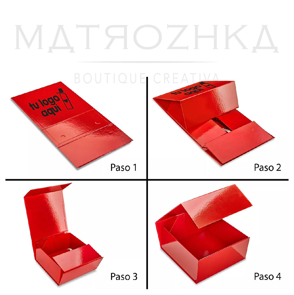 Miniatura: Cajas Magnéticas de Alto Brillo - 10 x 10 x 4 1/2"