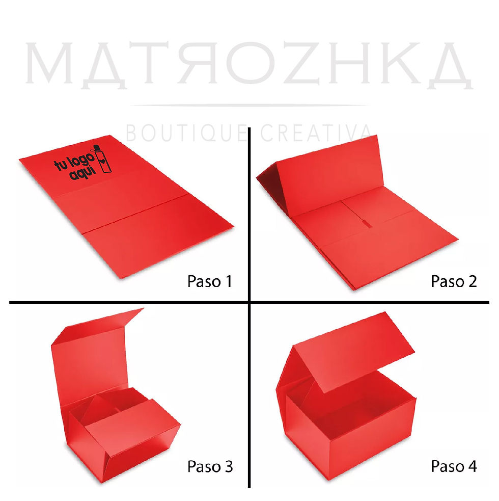 Miniatura: Cajas Magnéticas Mate - 16 x 12 x 8"