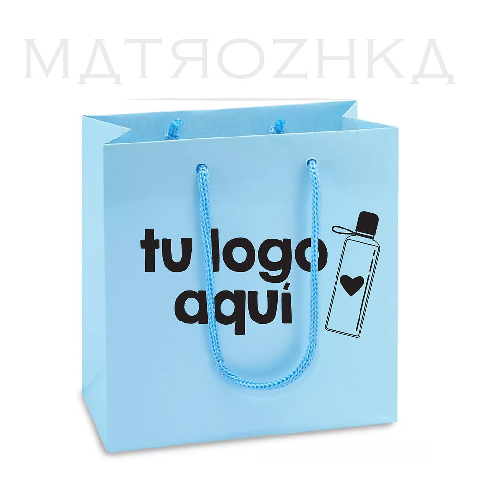 Miniatura: Bolsas Mate Varios Colores de 6 1/2 x 3 1/2 x 6 1/2"