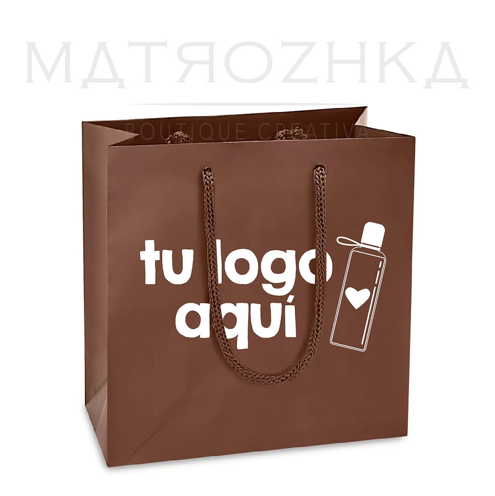 Miniatura: Bolsas Mate Varios Colores de 6 1/2 x 3 1/2 x 6 1/2"