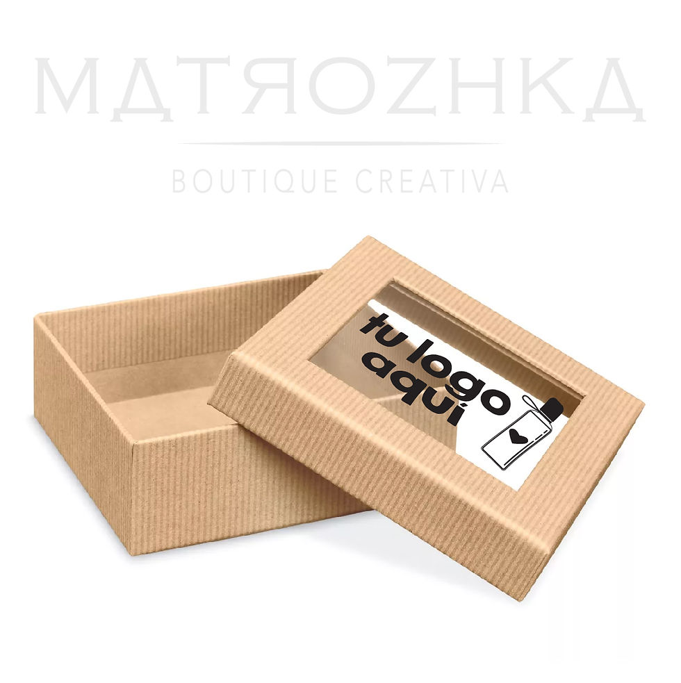Miniatura: Cajas con Ventana para Regalo de 5 1/2 x 5 1/2 x 2"