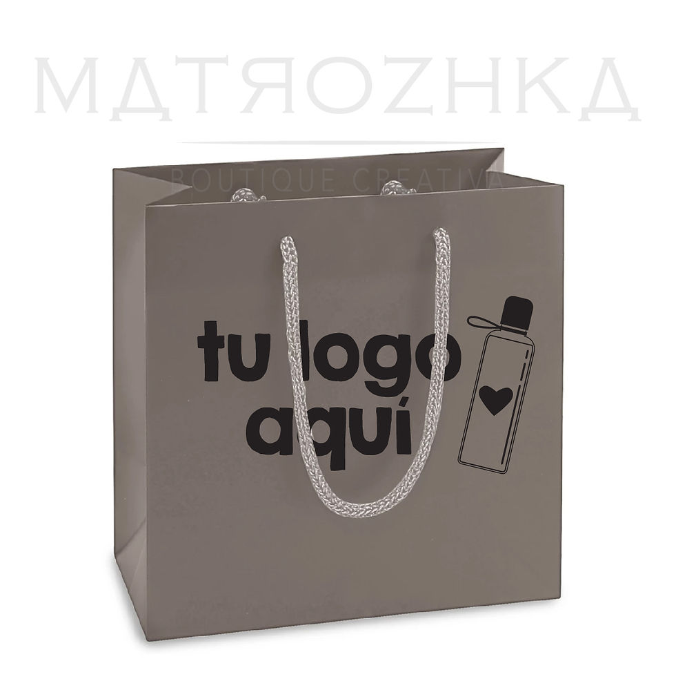 Miniatura: Bolsas Mate Varios Colores de 6 1/2 x 3 1/2 x 6 1/2"