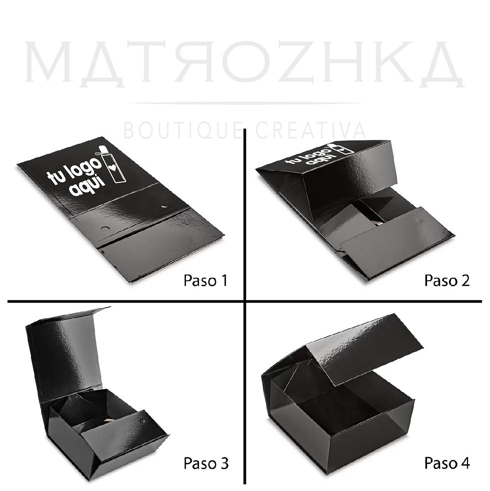 Miniatura: Cajas Magnéticas de Alto Brillo - 10 x 10 x 4 1/2"