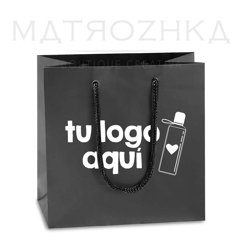 Miniatura: Bolsas Mate Varios Colores de 6 1/2 x 3 1/2 x 6 1/2"
