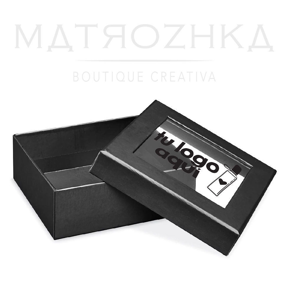 Miniatura: Cajas con Ventana para Regalo de 5 1/2 x 5 1/2 x 2"
