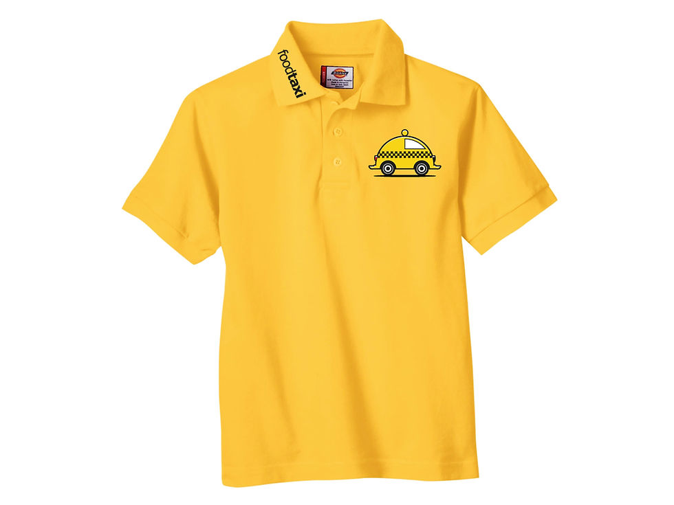 Food Taxi Logo shirts
