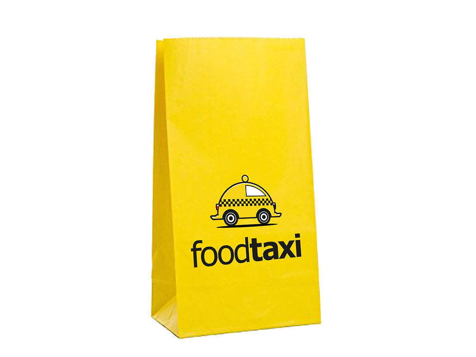 Food Taxi Paper Bags