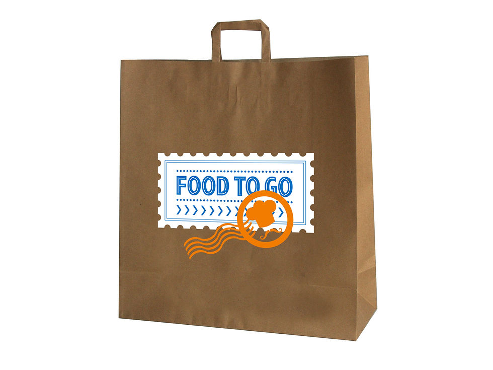 Food to Go Paper Bags