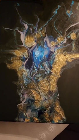 Thumbnail: "Bouquet of my Heart Tree"  SOLD